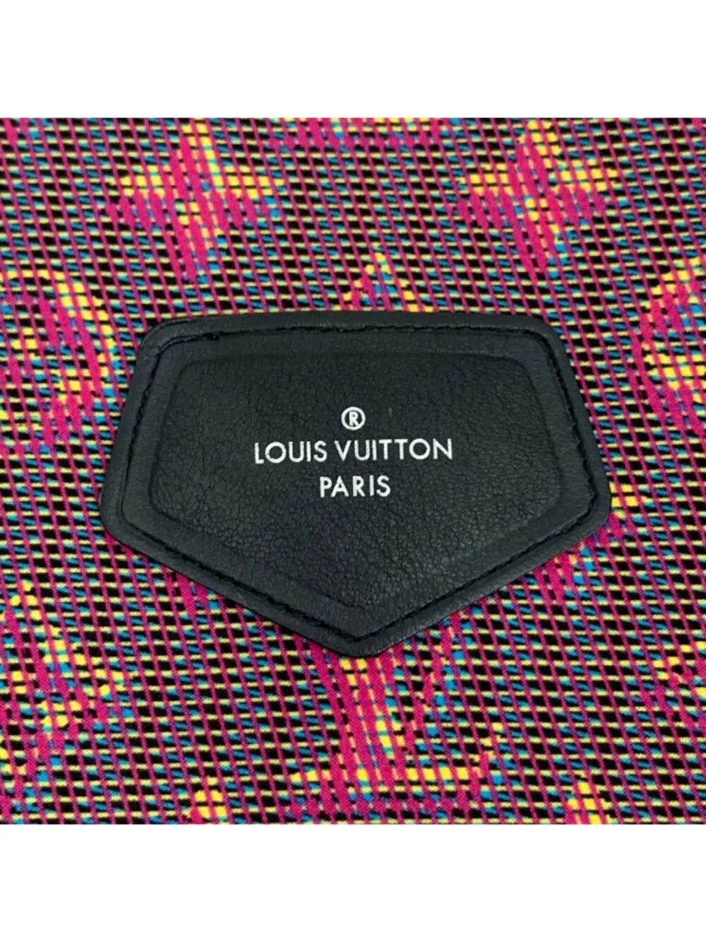 Louis Vuitton Color-Block Monogram Print Short-Sleeve T-Shirt